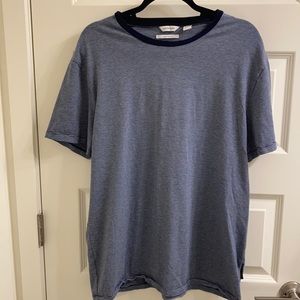 Men’s CALVIN KLEIN Liquid Touch Stripped T-shirt Short Sleeve Size XL